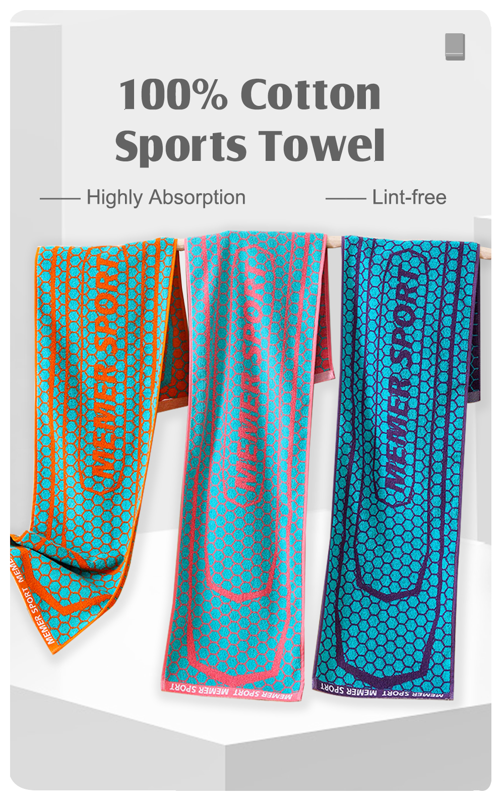 100_ Cotton Sports Towel-1